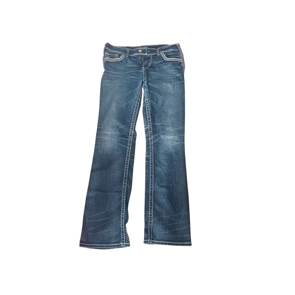 Silver suki 30 x 33 straight distressed